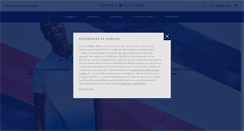 Desktop Screenshot of fr.tommy.com